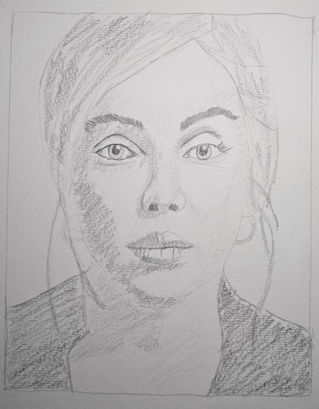 Another sketched portrait betterlatethanneverart